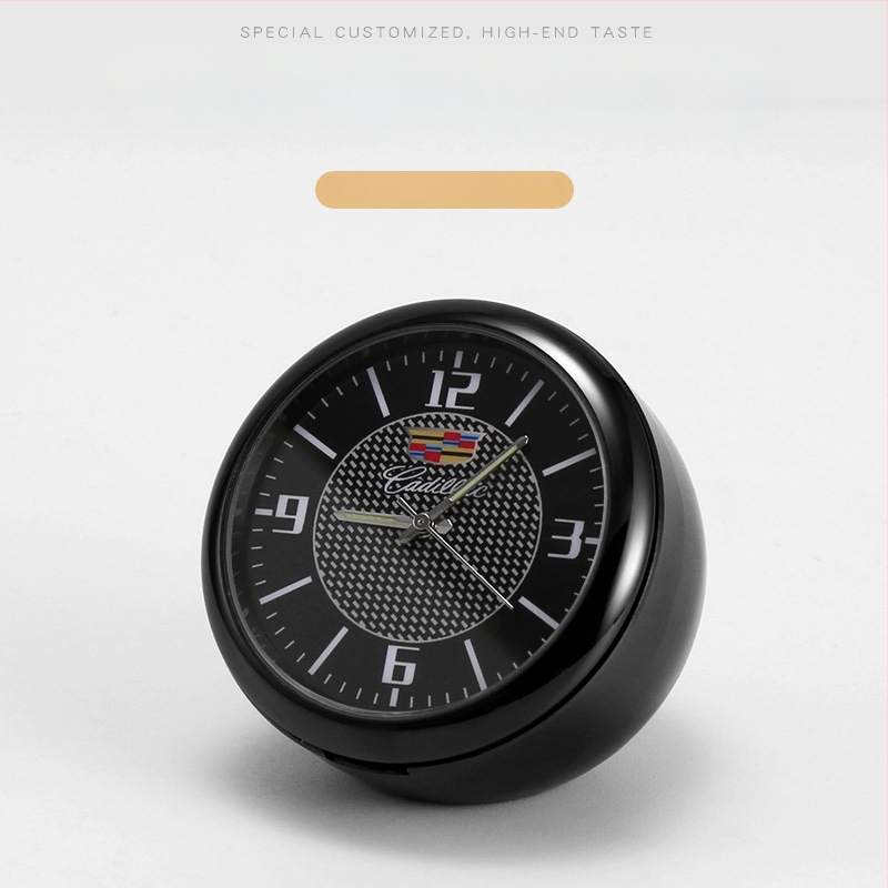 Automobilinis laikrodis su apšvietimu, skaitmeninis kvarcinis laikrodis, belaidis, metalinis korpusas, modelis 013, su logotipu spausdintu