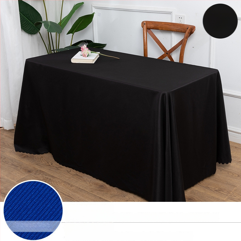 Stolnjak, 70% poliester / 30% pamuk, pravokutnog oblika, protuklizni, otporan na habanje, otporan na prašinu, otporan na ulja, toplinska izolacija, za hotele