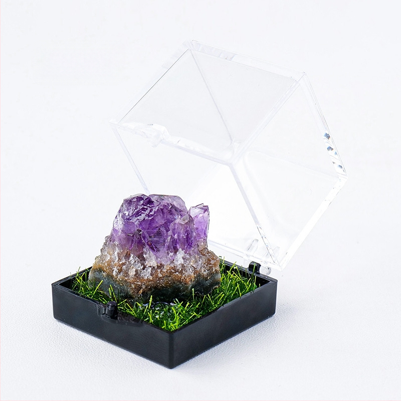 Kristal od sirovog kamena, mini krajolik ukras, moderni minimalistički stil, edukativni poklon djeci