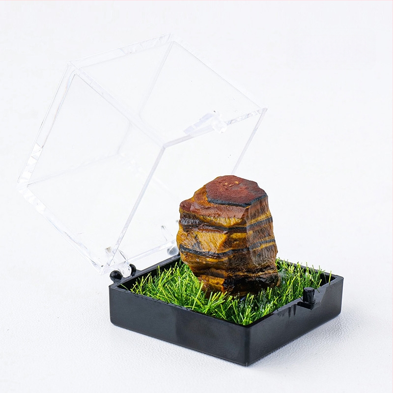 Kristal od sirovog kamena, mini krajolik ukras, moderni minimalistički stil, edukativni poklon djeci