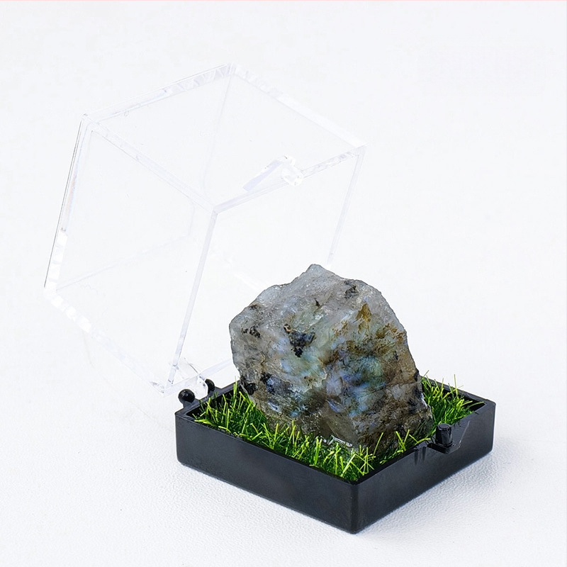 Kristal od sirovog kamena, mini krajolik ukras, moderni minimalistički stil, edukativni poklon djeci