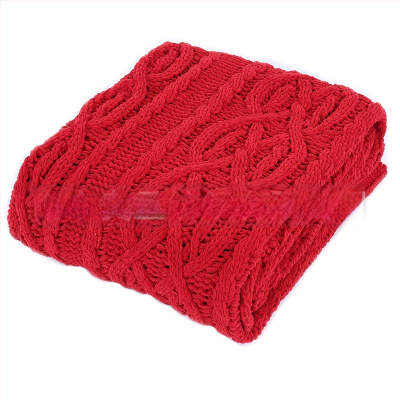 Chenille deka za kauč, polyester, težina oko 840 g, pogodno za sva godišnja doba, mogućnost prilagodbe