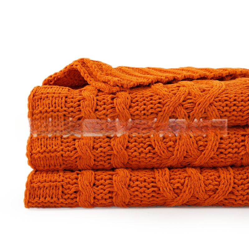 Chenille deka za kauč, polyester, težina oko 840 g, pogodno za sva godišnja doba, mogućnost prilagodbe