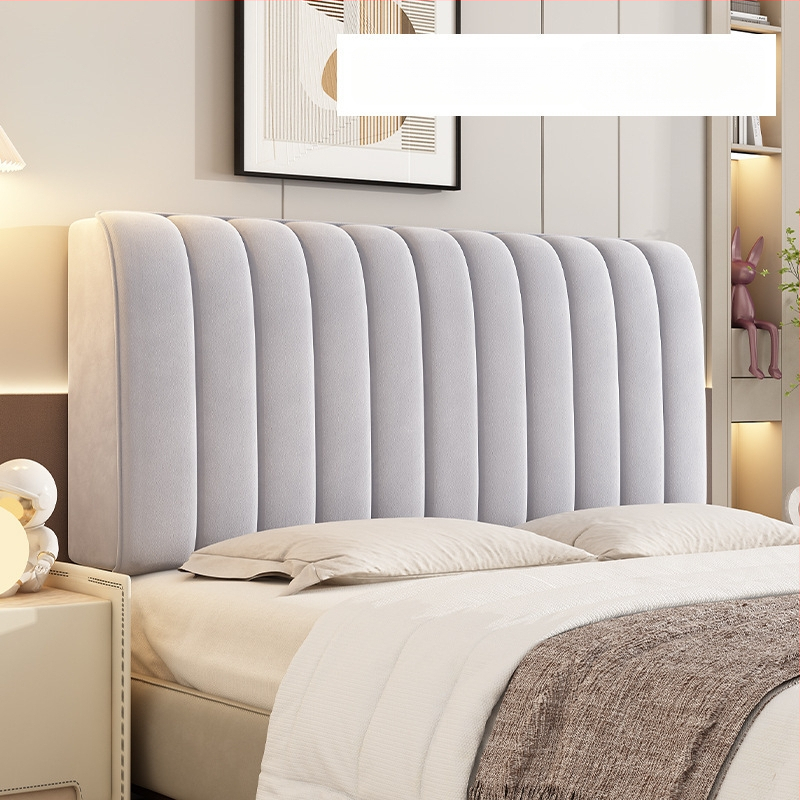 Husă pentru marginea patului – fleece de lapte, cusută, anti-coliziune, protecție împotriva prafului pentru toate sezoanele