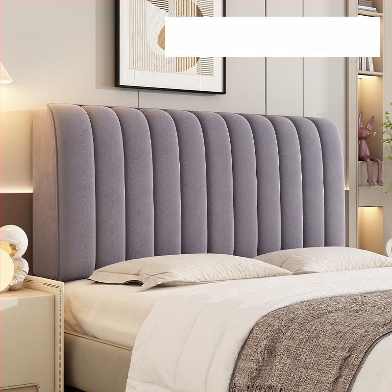 Husă pentru marginea patului – fleece de lapte, cusută, anti-coliziune, protecție împotriva prafului pentru toate sezoanele