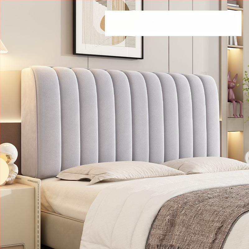 Husă pentru marginea patului – fleece de lapte, cusută, anti-coliziune, protecție împotriva prafului pentru toate sezoanele