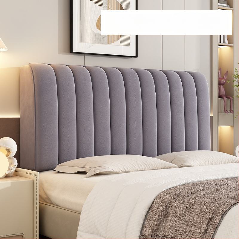 Husă pentru marginea patului – fleece de lapte, cusută, anti-coliziune, protecție împotriva prafului pentru toate sezoanele