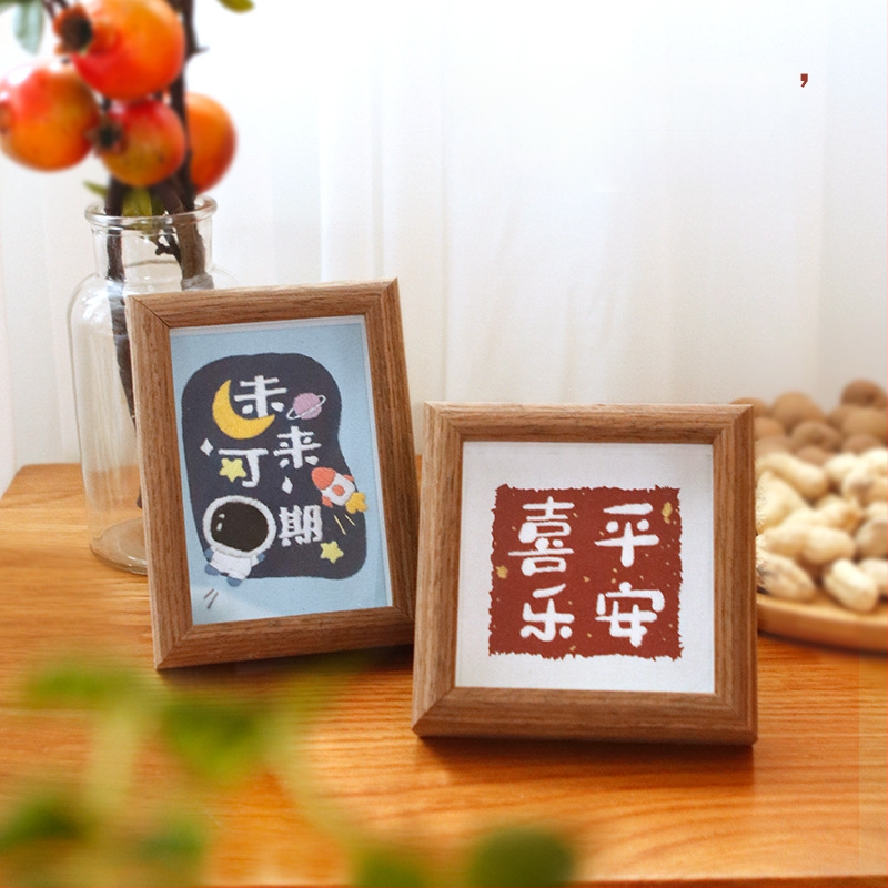 Krusta šūšanas komplekts – lina audums, motīvs karikatūra/animēta, Jaunais ķīniešu stila šūšanai