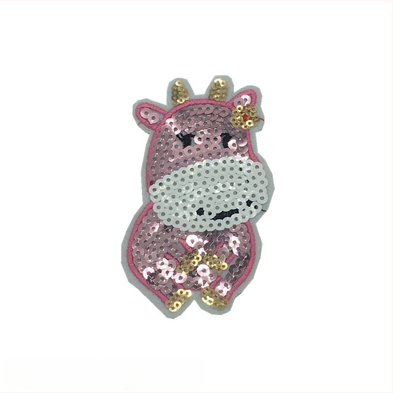 Снежен човек апликация – бродерия с мъниста и пайети за коледна украса, DIY аксесоари (Материал: бродерия с мъниста и пайети; Приложение: Друго; Марка: Друго)