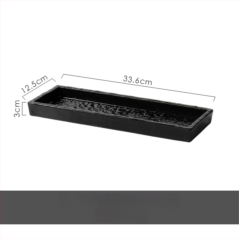 Keramički pladanj, kvadratnog oblika, moderni minimalistički stil, prilagodljiva