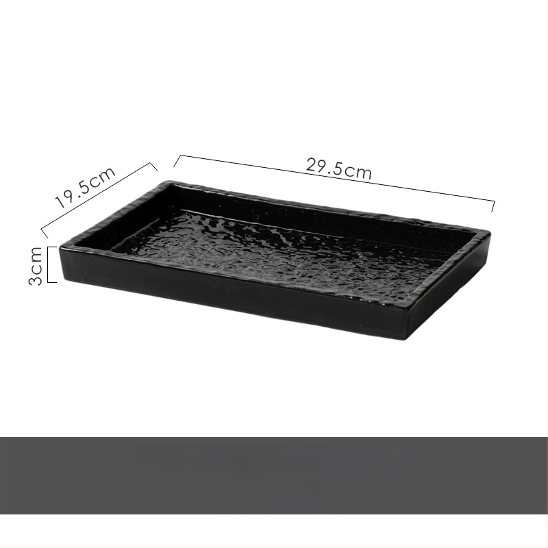 Keramički pladanj, kvadratnog oblika, moderni minimalistički stil, prilagodljiva