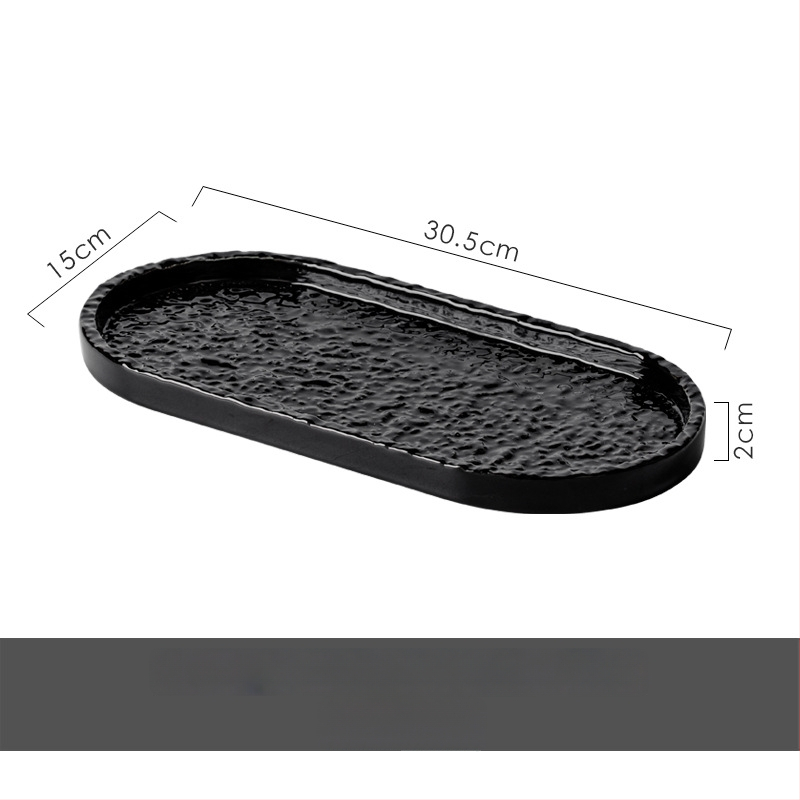 Keramički pladanj, kvadratnog oblika, moderni minimalistički stil, prilagodljiva