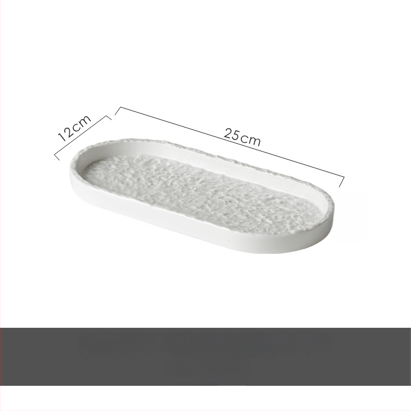 Keramički pladanj, kvadratnog oblika, moderni minimalistički stil, prilagodljiva