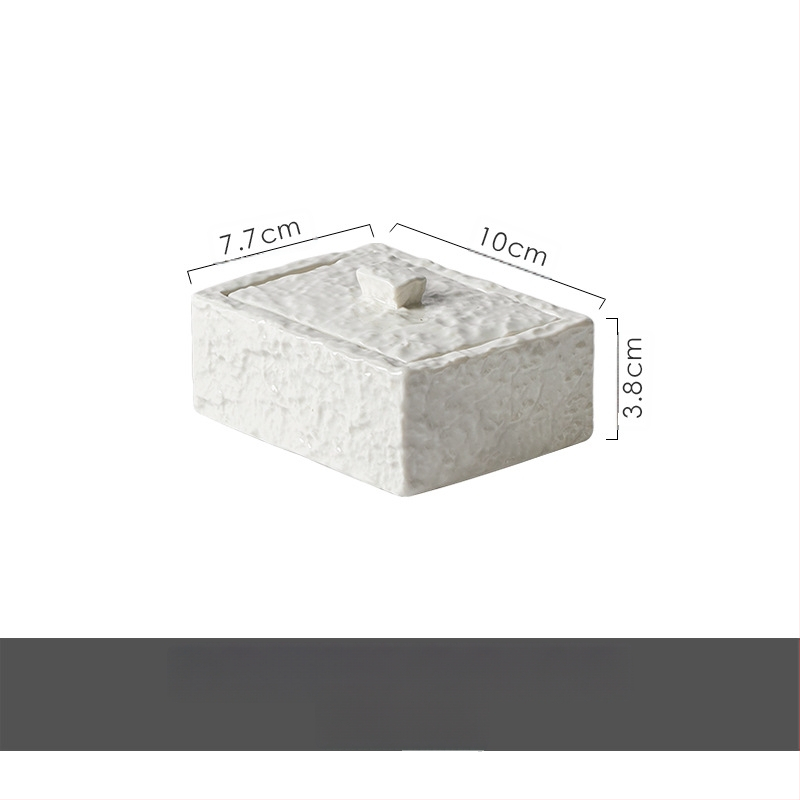 Keramički pladanj, kvadratnog oblika, moderni minimalistički stil, prilagodljiva