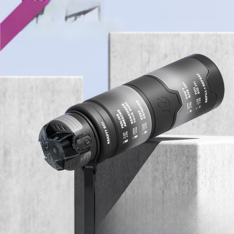 Αθλητικό μπουκάλι νερού Tritan, καθολικού στυλ, της Step firmly, για προπόνηση και εξωτερικές δραστηριότητες