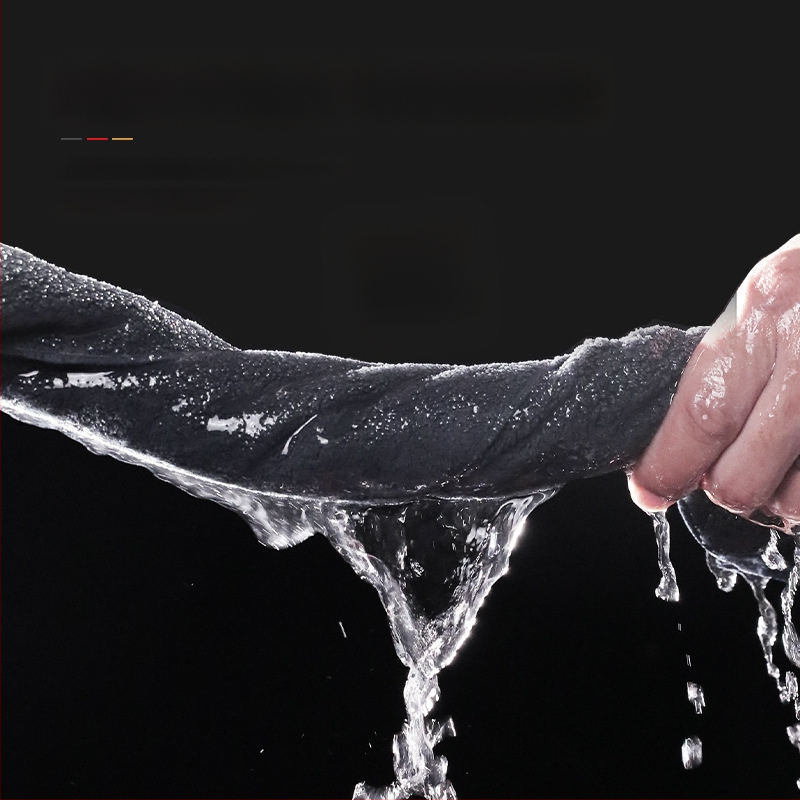 Automobilių plovimo rankšluostis – suede medžiaga, dvipusis koralo veliūras, prekės ženklas Card Hundred Years, pritaikymas prieinamas