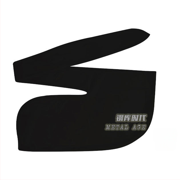 Durag galvas lakats ar svītrainu rakstu, brīvā laika stils, ārā sportiskai lietošanai