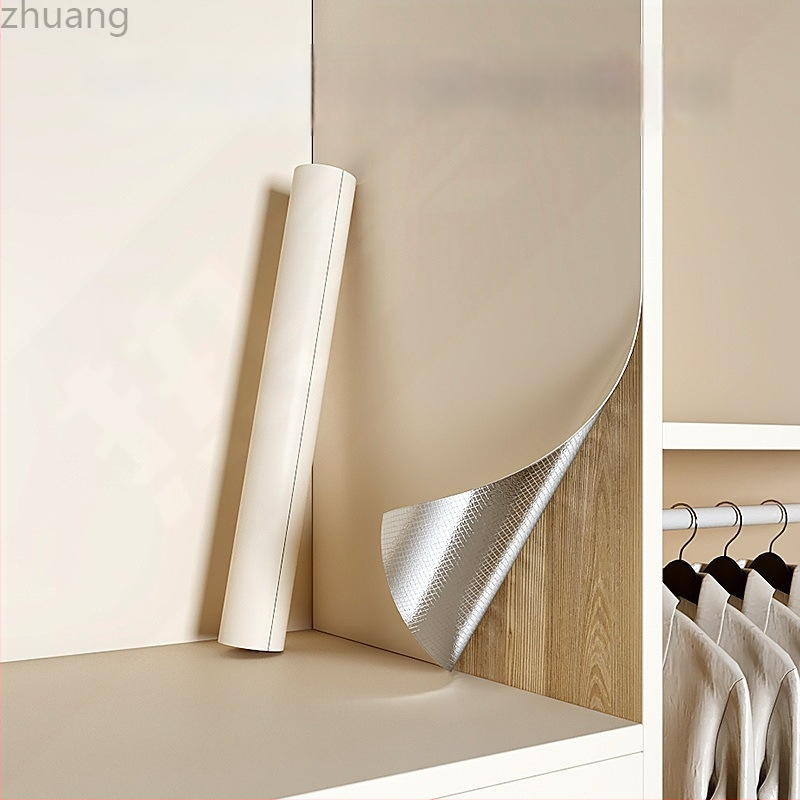 PVC антибактериален стенен стикер за вътрешността на гардероба, 1 бр., Zhuanhe, стил прост и модерен