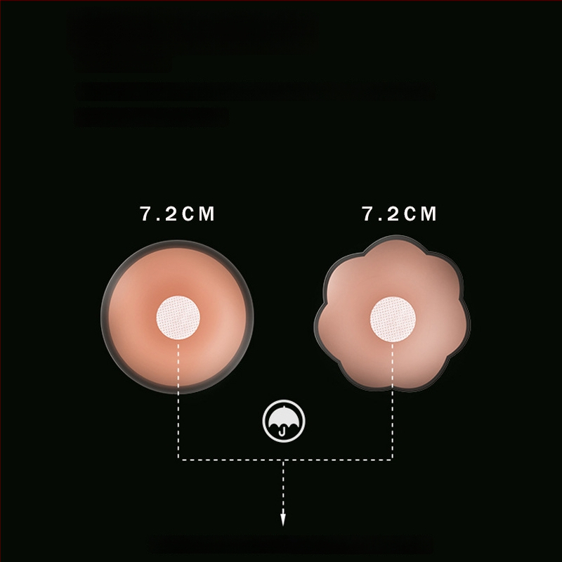 Szilikon melltapasz - láthatatlan, vékony, átlátszó