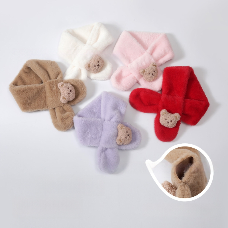 Vaikų šalikėlis – animacinio rašto, stačiakampis, megztas, žiemai šildo