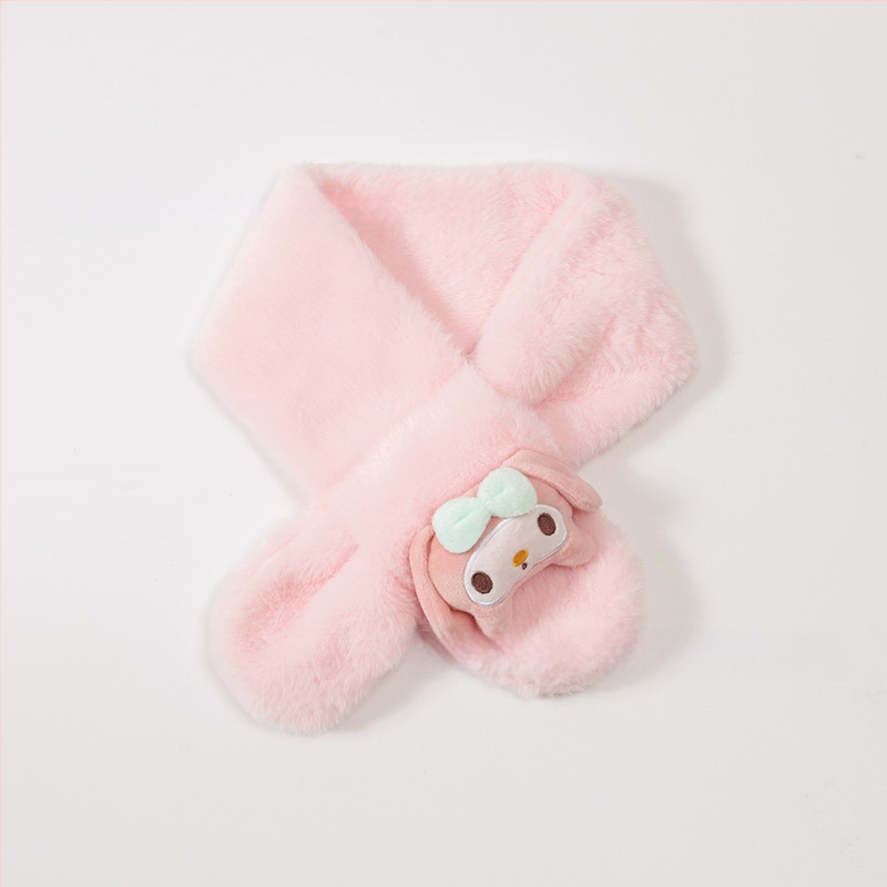 Vaikų šalikėlis – animacinio rašto, stačiakampis, megztas, žiemai šildo