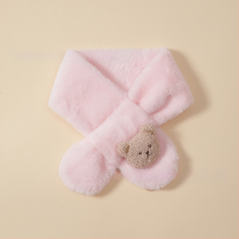 Vaikų šalikėlis – animacinio rašto, stačiakampis, megztas, žiemai šildo