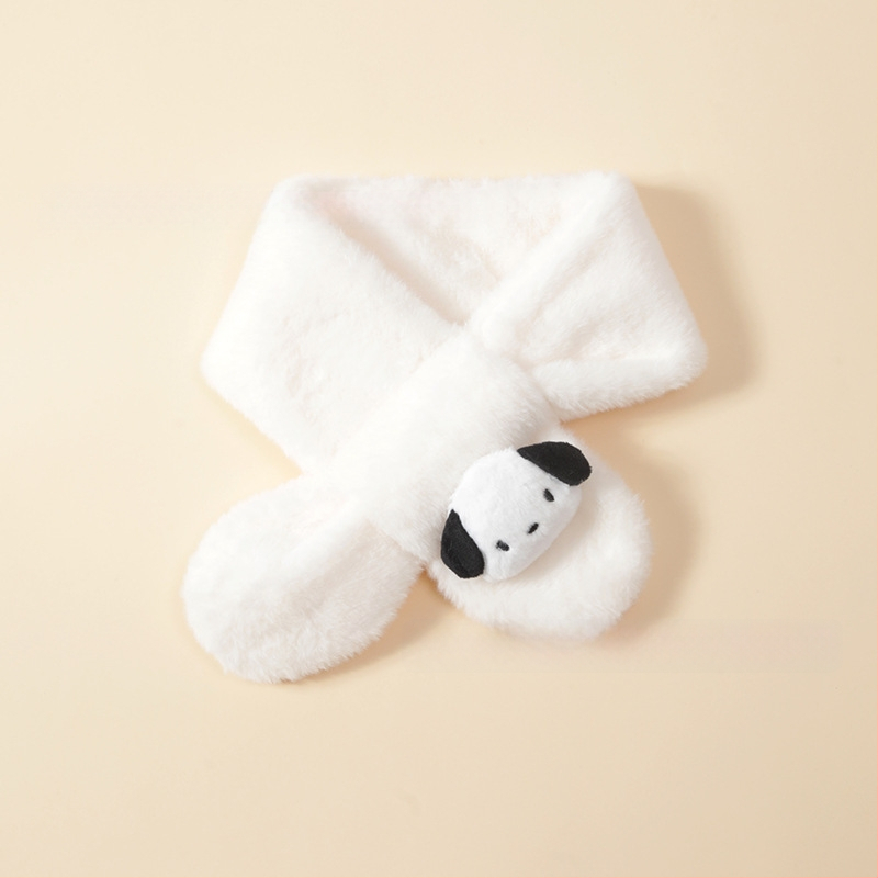 Vaikų šalikėlis – animacinio rašto, stačiakampis, megztas, žiemai šildo