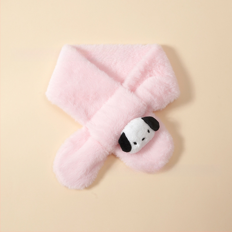 Vaikų šalikėlis – animacinio rašto, stačiakampis, megztas, žiemai šildo