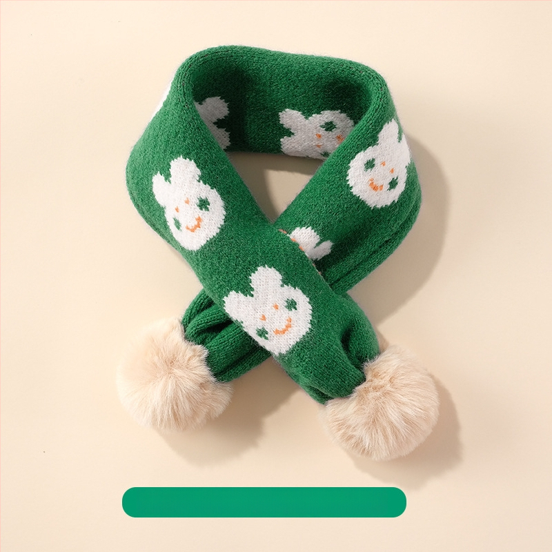 Kašmyro skara su kiškių raštu, warp knitting technologija, plotis 8,5 cm, unisex, vidutinio ilgio