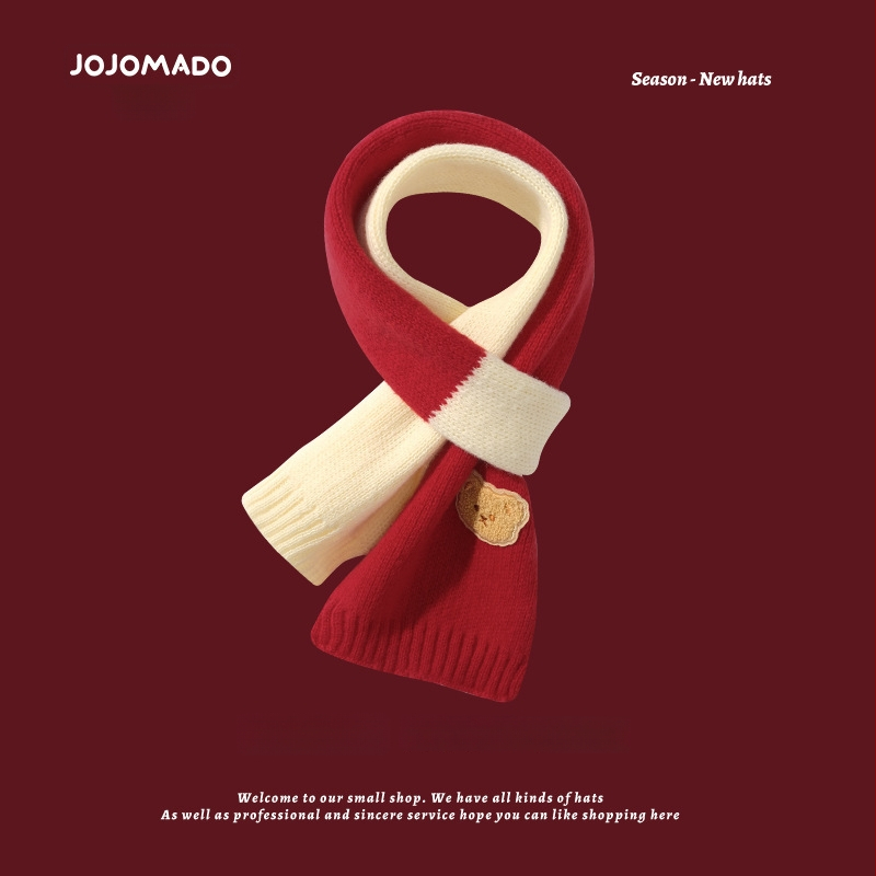 Kašmyro skara su kiškių raštu, warp knitting technologija, plotis 8,5 cm, unisex, vidutinio ilgio