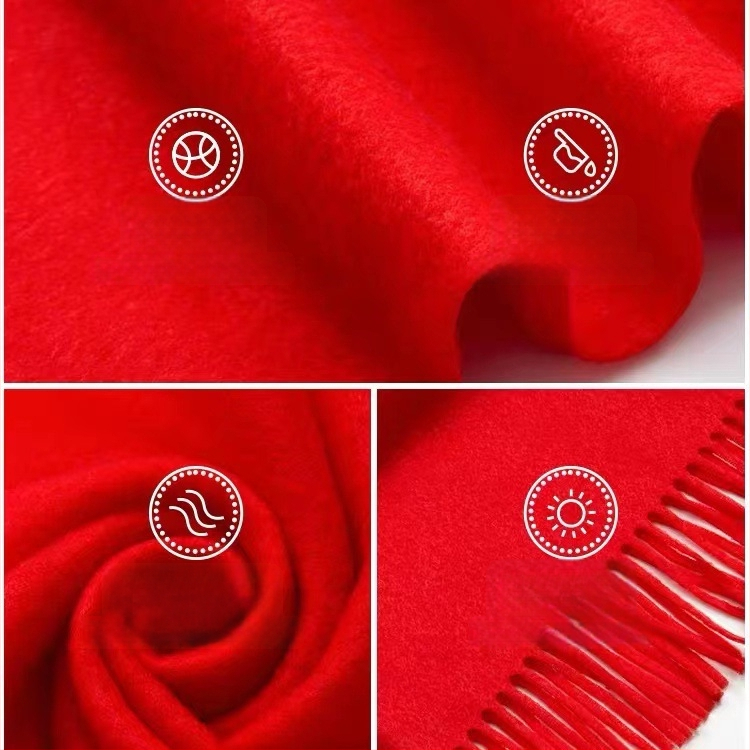 Korporativni šal - smjesa akrila/sintetičke vune, twill tkanina, tkano, zadržava toplinu, jednobojni uzorak