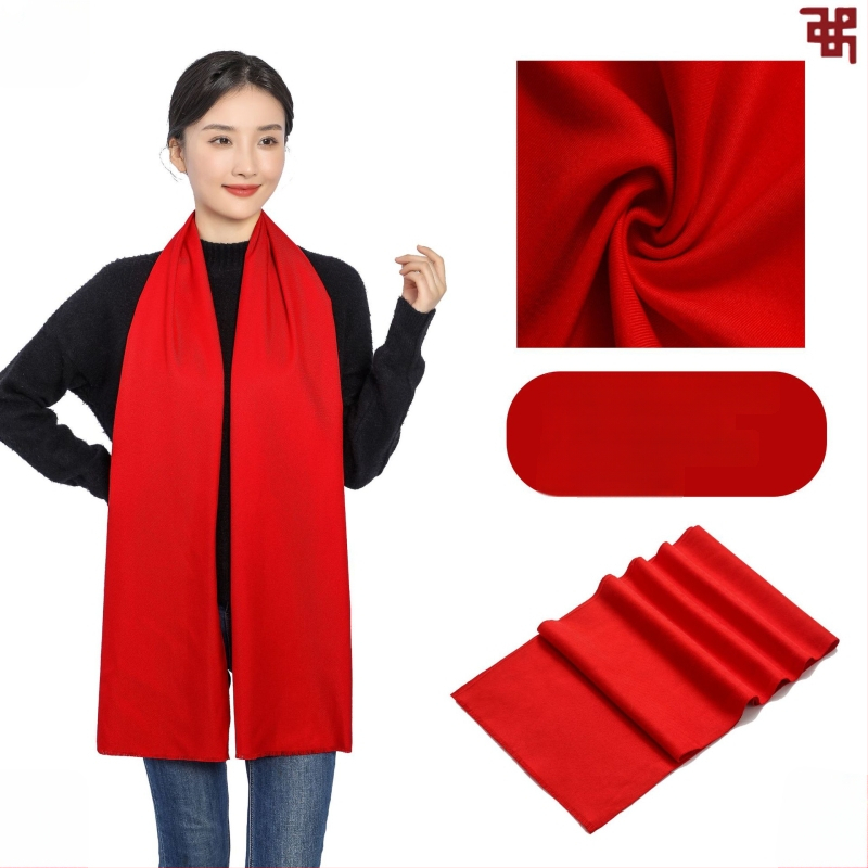 Korporativni šal - smjesa akrila/sintetičke vune, twill tkanina, tkano, zadržava toplinu, jednobojni uzorak