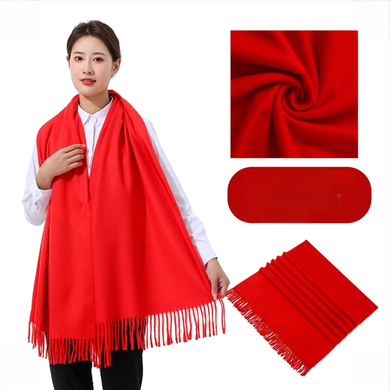 Korporativni šal - smjesa akrila/sintetičke vune, twill tkanina, tkano, zadržava toplinu, jednobojni uzorak