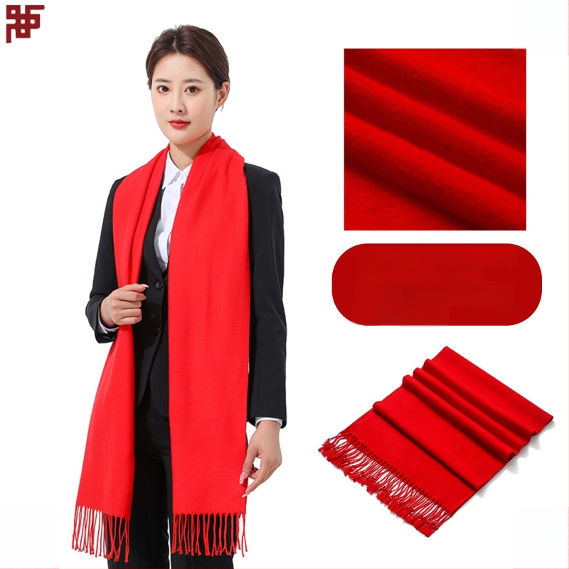 Korporativni šal - smjesa akrila/sintetičke vune, twill tkanina, tkano, zadržava toplinu, jednobojni uzorak