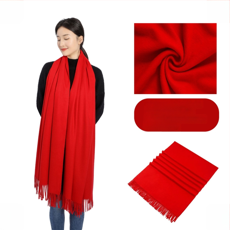 Korporativni šal - smjesa akrila/sintetičke vune, twill tkanina, tkano, zadržava toplinu, jednobojni uzorak