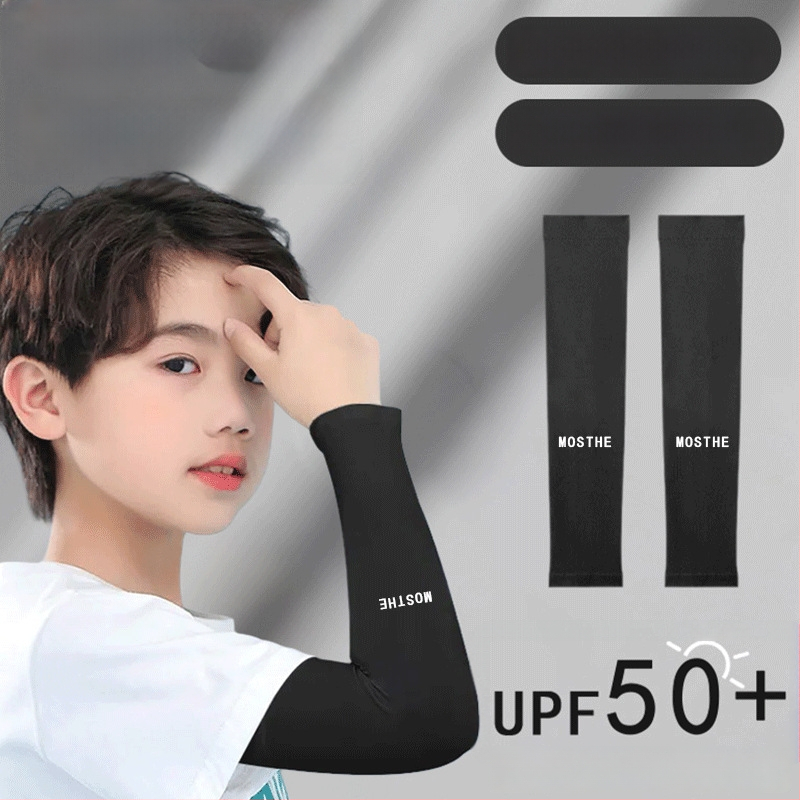 Vaikų saulės apsaugos rankovės iš poliesterio, UV apsauga, 2021 m. vasara, originalus dizainas