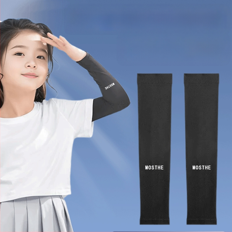 Vaikų saulės apsaugos rankovės iš poliesterio, UV apsauga, 2021 m. vasara, originalus dizainas