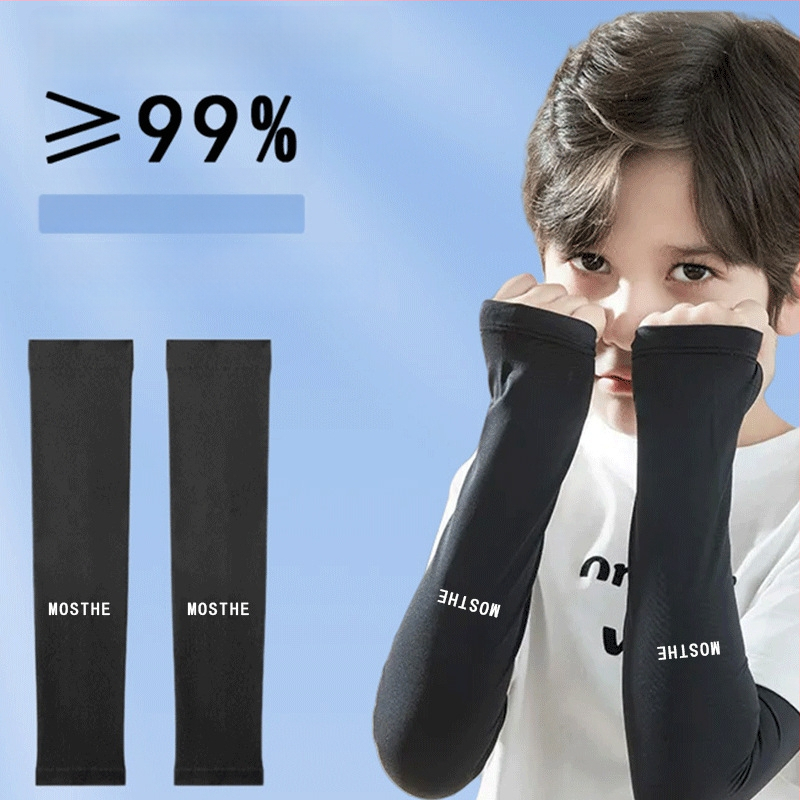 Vaikų saulės apsaugos rankovės iš poliesterio, UV apsauga, 2021 m. vasara, originalus dizainas