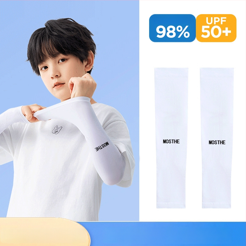 Vaikų saulės apsaugos rankovės iš poliesterio, UV apsauga, 2021 m. vasara, originalus dizainas