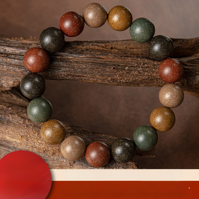 Kézzel készített kínai stílusú illatos karkötő aromás gyöngyökkel és természetes kínai gyógyfüvekkel, 2025 tavasz