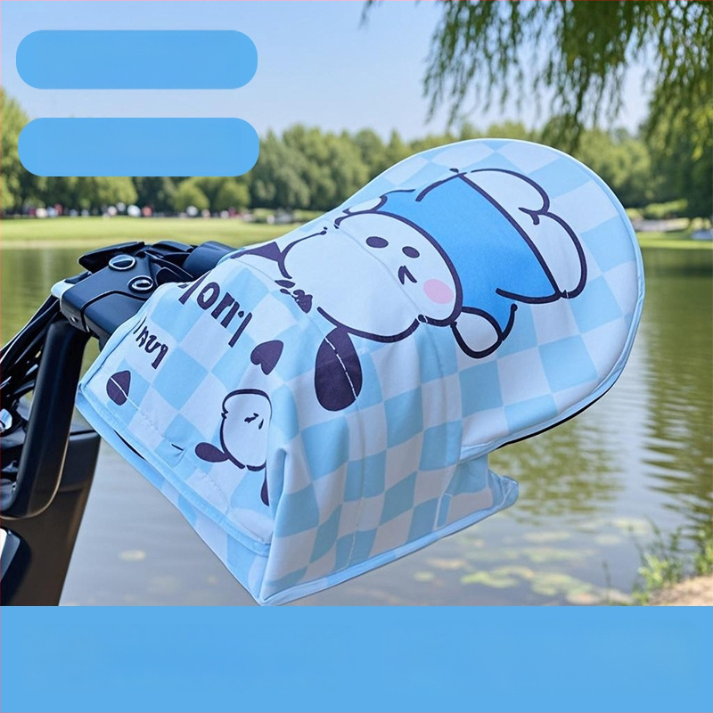 Vairo dangtis elektriniams transporteriui - pilno piršto stilius, UV apsauga, atsparus vandeniui, vėjui; Medžiaga: oda + Oxford audinys + 3D ribos