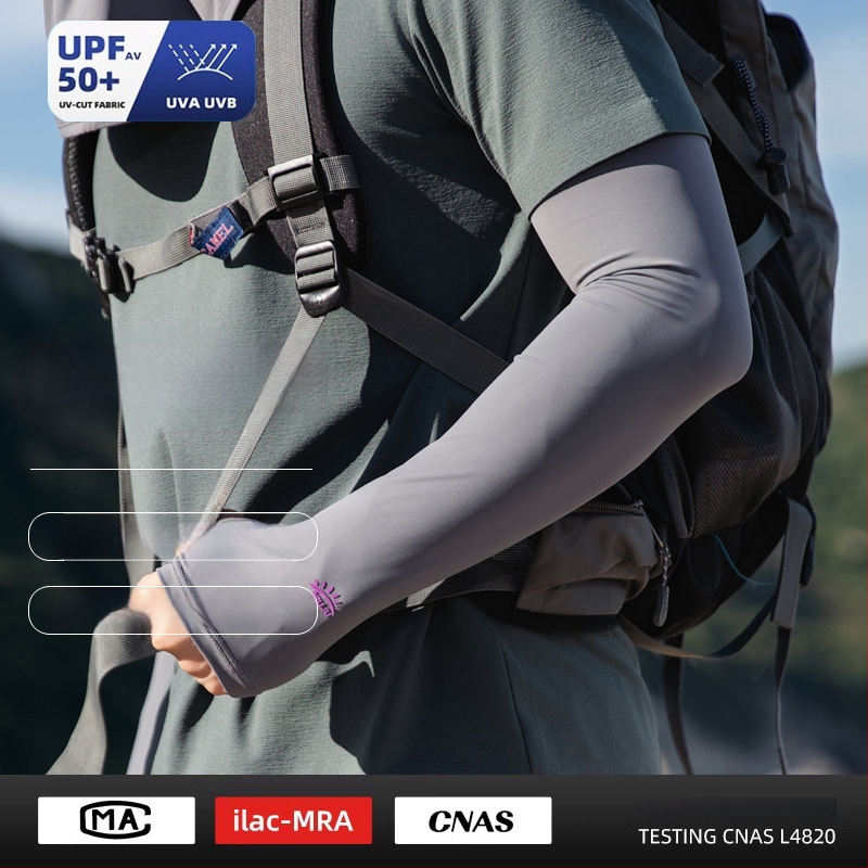 Muška ljetna maska za lice s UV zaštitom — otpornost na prašinu, poliester vlakno, stil nacionalnog vjetra