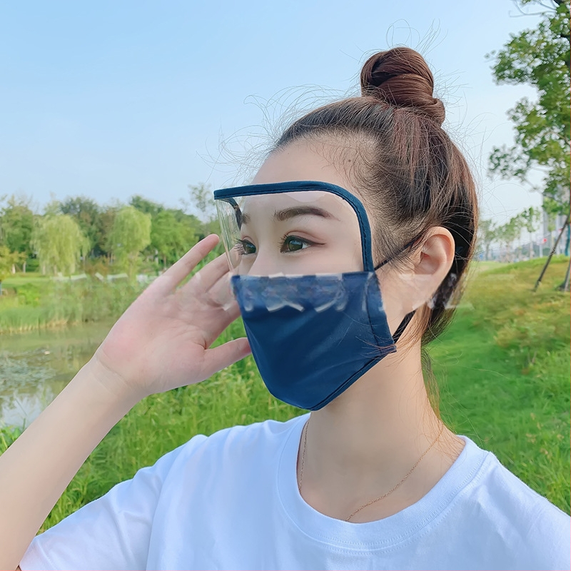 Viso veido saulės apsaugos veido kaukė, medvilnės medžiaga, pakabinamas ausims dizainas, pritaikomas spaudinimas, spausdintas logotipas, visos sezonos, unisex