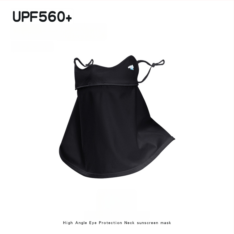 Dječja UV zaštitna maska za lice i vrat, prozračna, ultra lagana, potpuno prekrivanje lica, otporna na vjetar