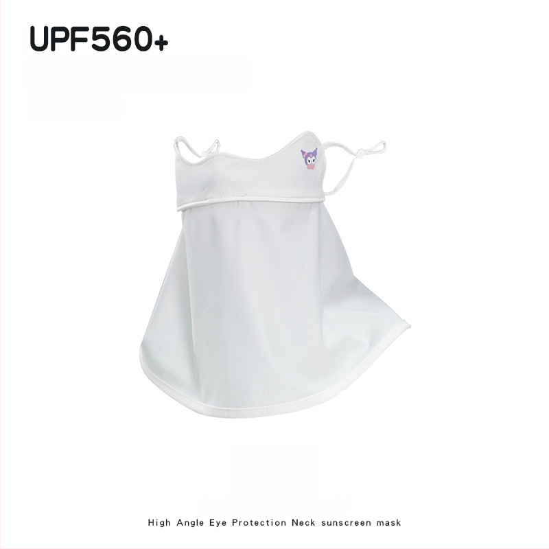 Dječja UV zaštitna maska za lice i vrat, prozračna, ultra lagana, potpuno prekrivanje lica, otporna na vjetar