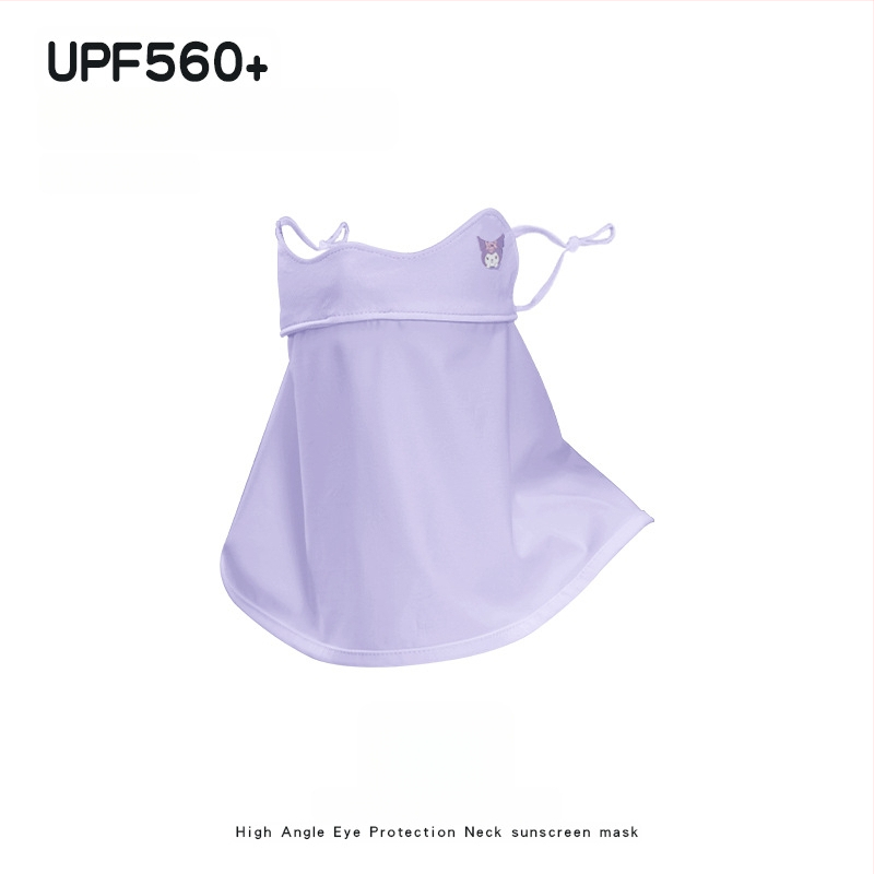 Dječja UV zaštitna maska za lice i vrat, prozračna, ultra lagana, potpuno prekrivanje lica, otporna na vjetar