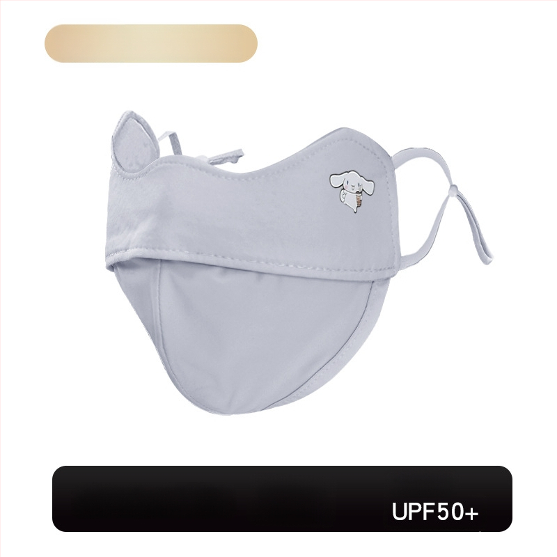 Dječja UV zaštitna maska za lice i vrat, prozračna, ultra lagana, potpuno prekrivanje lica, otporna na vjetar