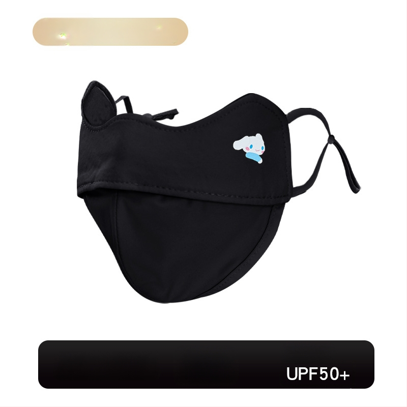 Dječja UV zaštitna maska za lice i vrat, prozračna, ultra lagana, potpuno prekrivanje lica, otporna na vjetar