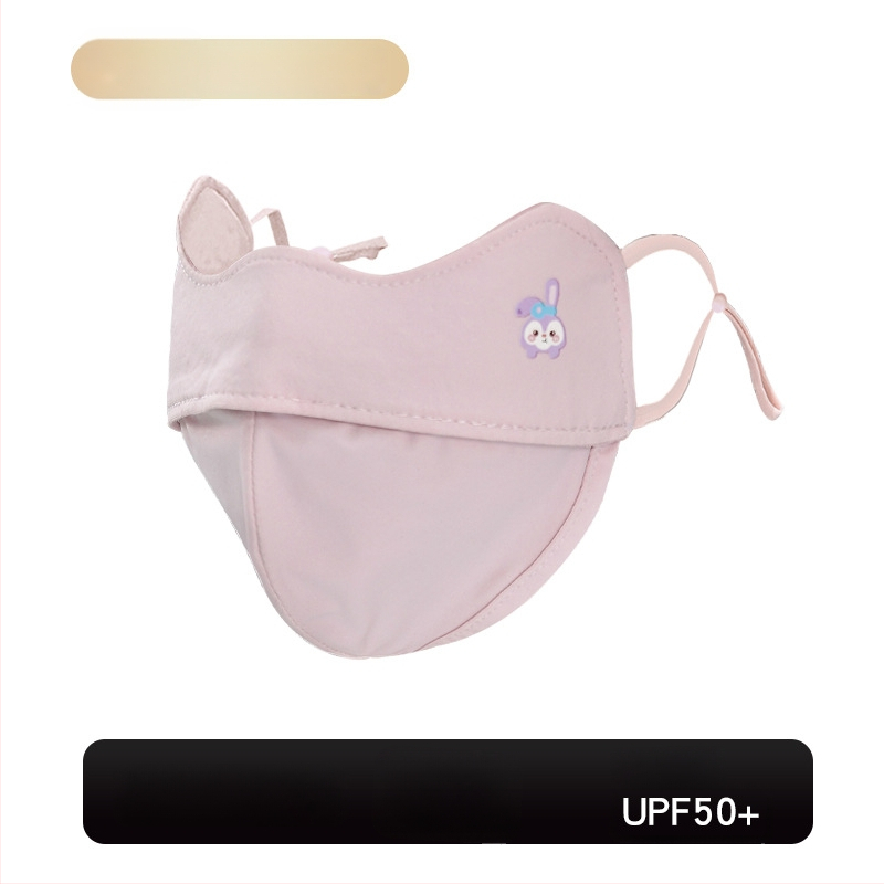 Dječja UV zaštitna maska za lice i vrat, prozračna, ultra lagana, potpuno prekrivanje lica, otporna na vjetar