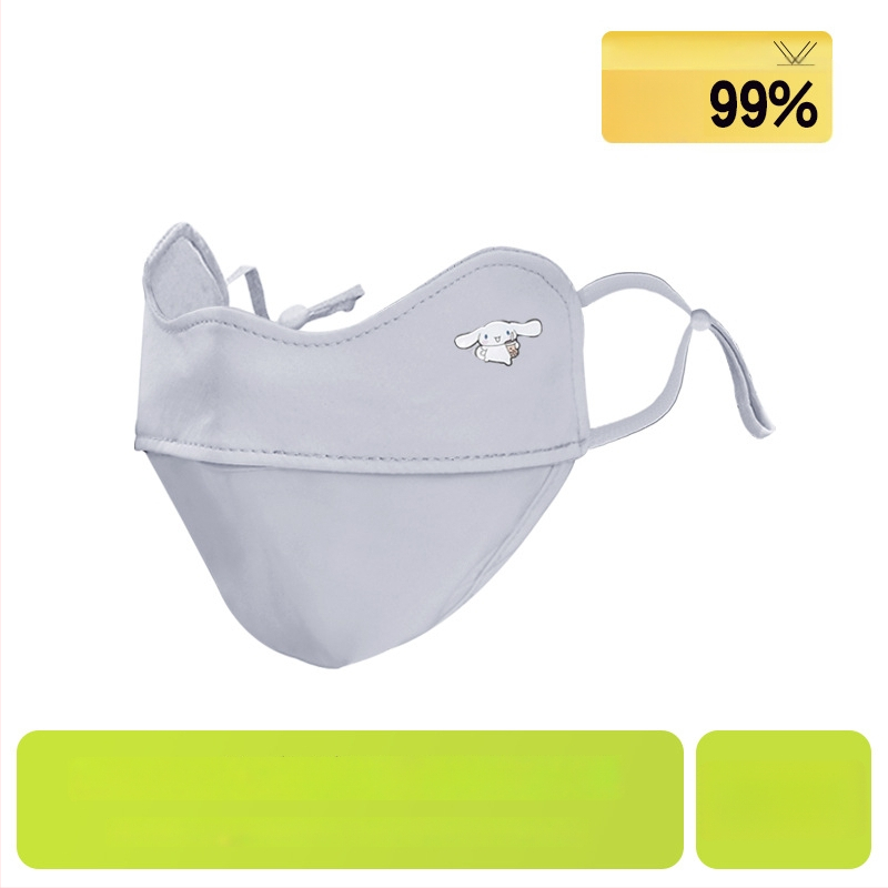 Dječja UV zaštitna maska za lice i vrat, prozračna, ultra lagana, potpuno prekrivanje lica, otporna na vjetar